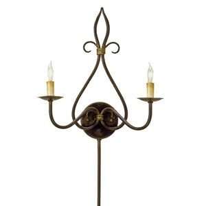  Icon 2 Light Wall Sconce by Currey and Company  R028838 