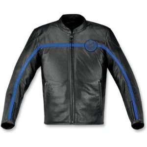  Alpinestars Mert Jacket , Color Black/Blue, Size 46 