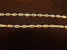 14K Yellow Gold 18 Mariner Link Chain 8.48 Grams  
