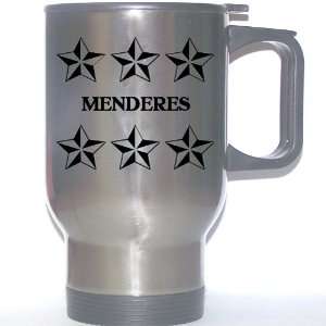  Personal Name Gift   MENDERES Stainless Steel Mug (black 