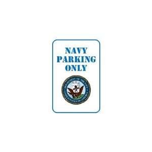  3x6 Vinyl Banner   United states navy parking only 
