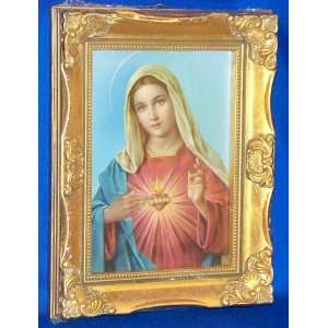  Immaculate Heart of Mary   9 x 7 picture frame 