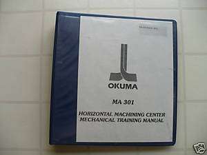 OKUMA mechanical training manual MA301, Original, NEW  