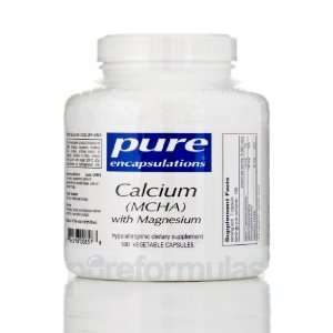 Pure Encapsulations Calcium (MCHA) with Magnesium 180 