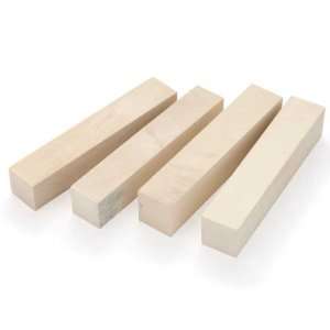  American Holly 3/4 x 3/4 x 5 Pen Blank pack of 4