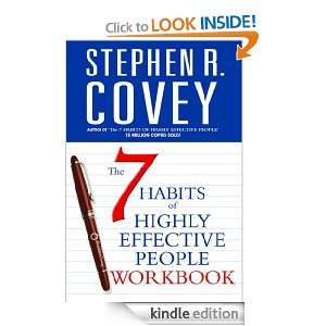 The 7 Habits of Highly Effective People Personal Workbook Stephen R 
