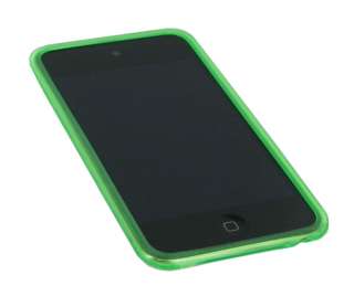 3n1 Neon Circle TPU Skin Case Bundle for iPod Touch 4  
