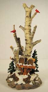 52631 DEPT. 56 BIRCH TREE CLUSTER WITH MAILBOXES, NEW  