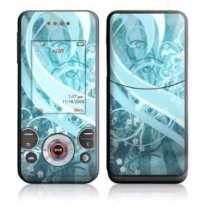  Flores Agua Design Protective Skin Decal Sticker for Sony 