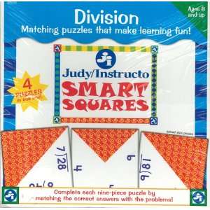  Smart Squares Division Matching Puzzles