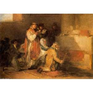   Francisco de Goya   24 x 16 inches   The Ill Matche