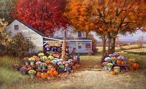 Paul Landry Aunt Marthas Autumn Heirloom Limited Print Great Country 