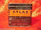 Vintage Atlas Tin Bank Advertisning Collectible L@@K