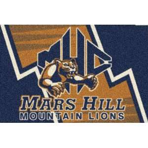  Milliken Mars Hill College 533315 51528 3 x 4 Blue Area 