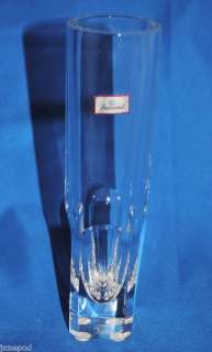 Elegant Baccarat crystal vase Pluton by Thomas Bastide  