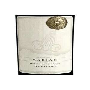  2004 Mariah Zinfandel Mendocino Ridge 750ml Grocery 