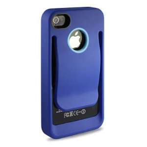  Brand SKIN CLIP EASE CASE Polymer BLUE With belt clip Sleeve Rubber 