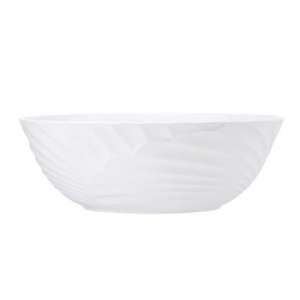  Marchesa by Lenox Pleated Swirl Serving Bowl Kitchen 