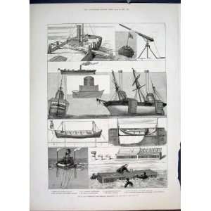   Naval Submarine Engineering Exhibition Islington 1882