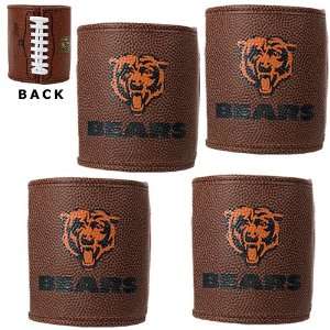  Chicago Bears 4pc Football Can Holder Set Kitchen 