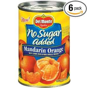 Del Monte Mandarin Oranges Whole Segments Packed in Water Artificailly 