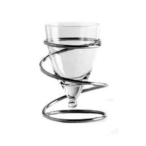  Spiral 3.5 Diameter, 4 High, Stainless Steel Holder and 