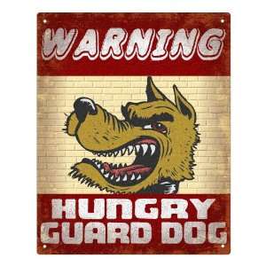  Mancave Guard dog Sign funny vintage plaque Everything 