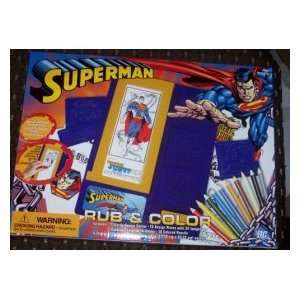 Superman Rub and Color/Rub & Color 