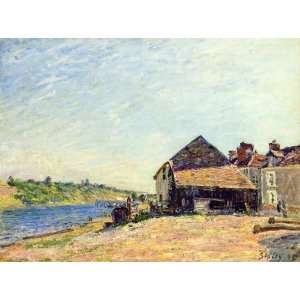 FRAMED oil paintings   Alfred Sisley   24 x 18 inches   Saint Mammes