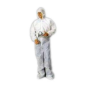  Malt Industries   Polypropylene Coverall W/Hood,Boots And 