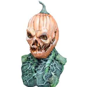  Rotting Jack Pumpkin Adult Costume Mask 