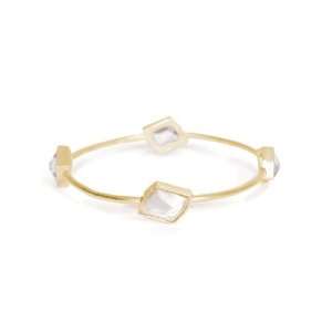  Towne & Reese Mallie Crystal and Gold Plated Bracelet 