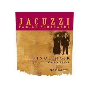  Jacuzzi Family Vineyard Pinot Noir 2010 750ML Grocery 
