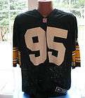 AUTHENTIC PITTSBURGH STEELERS GREG LLOYD GERRY COSBY jersey XL sewn 
