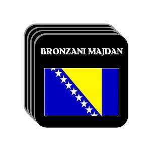   and Herzegovina   BRONZANI MAJDAN Set of 4 Mini Mousepad Coasters