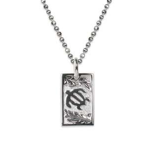  Sterling Silver Turtle Maile Necklace Pendant with Chain 