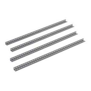   Grey Angle Post for Rivet Shelving (Package of 4)