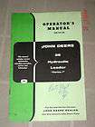 John Deere 35 Hydraulic Loader 430 435 Operators Manual