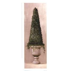  Florentine Topiary ll Finest LAMINATED Print Welby 5x13 