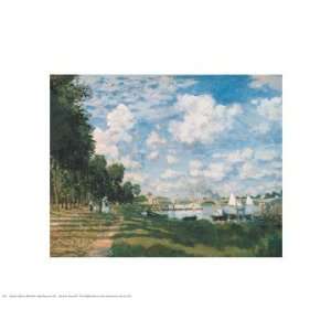  Le Bassin Dargenteuil   Poster by Claude Monet (20x16 