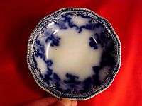 Libertas Prussia Flow Blue Art Nouveau Fruit Bowl  