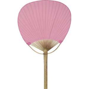  Pink Paper Paddle Fan