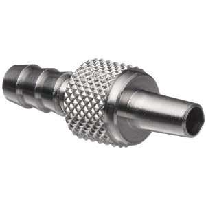 Luer Stainless Steel 316 Male Luer Connector , For 3/16 Tube, Barb O 
