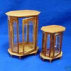 WOODEN DISPLAY CABINET DOLLHOUSE MINIATURE W63A  