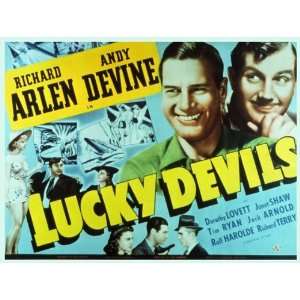  Lucky Devils Movie Poster (11 x 14 Inches   28cm x 36cm 