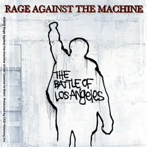  RAGE AGAINST THE MACHINE BATTLE OF L.A. STICKER