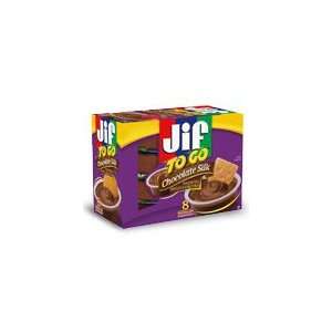 Jif to Go Chocolate Silk Peanut Butter & Chocolate Flavored Spread 8 1 