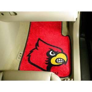 Louisville Cardinals NCAA Car Floor Mats (2 Front)  Sports 
