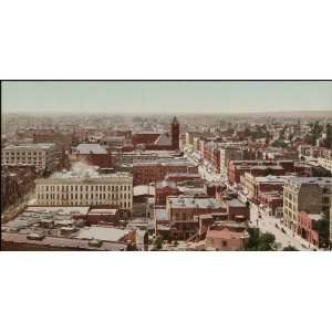  Reprint Panorama of Los Angeles 1897 1924