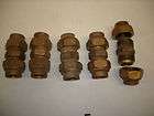 FIVE  LEE 3 PART FLARED BRASS COUPLING 3/4  